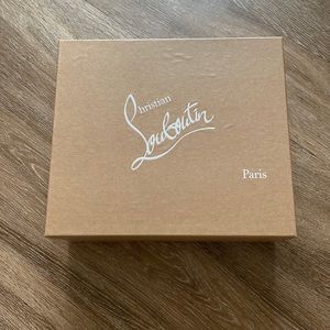 Authentic Christian Louboutin Shoe Box